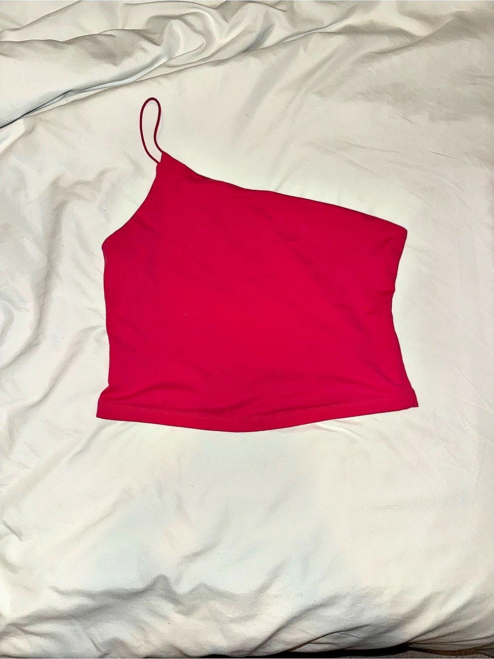 Dynamite Asymmetrical Camisole in Pink Size Large